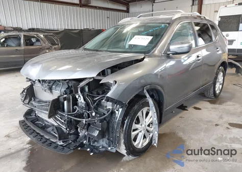 2016 Nissan Rogue Sv z USA, uszkodzony, nr VIN KNMAT2MV7GP727408